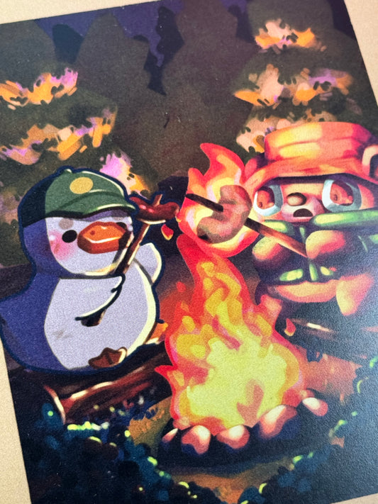 Summer Camp Art Print