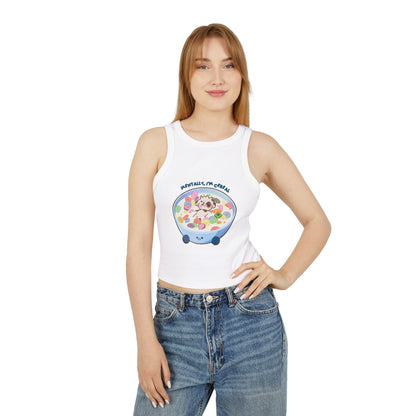 "Mentally, I'm Cereal" Mo Pyjamas Tank Top