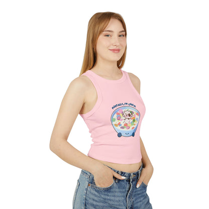 "Mentally, I'm Cereal" Mo Pyjamas Tank Top