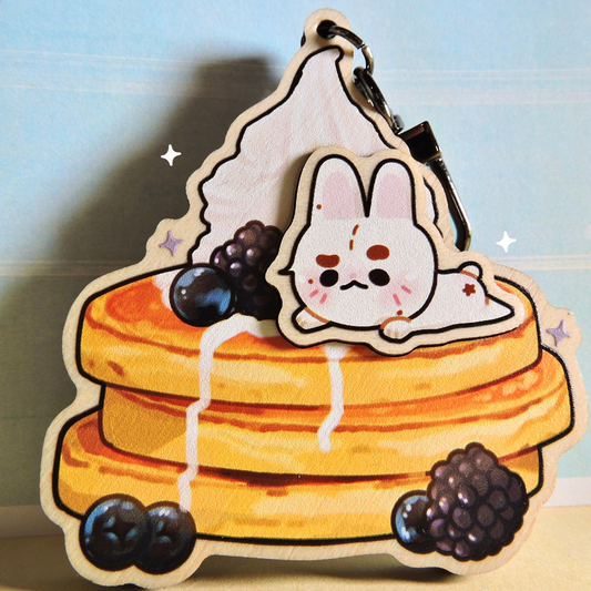 Riese's Pancakes Keychain