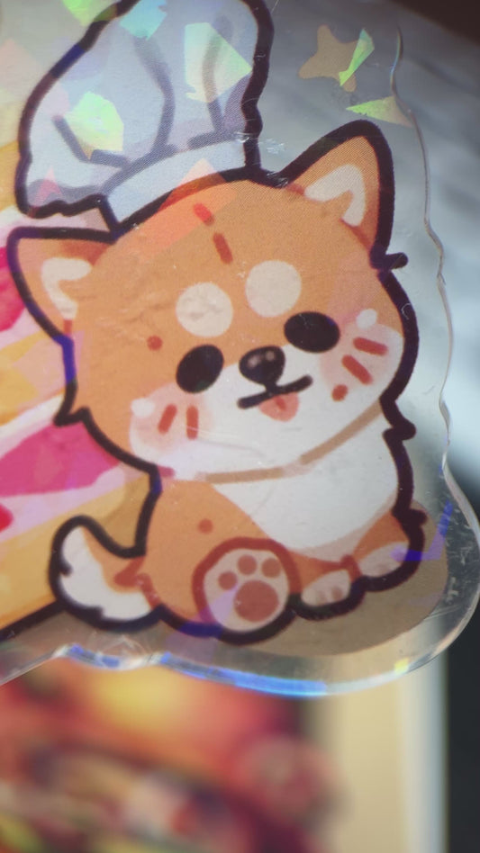 Takeru's Strawberry Cake Keychain